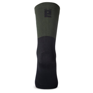 Jëuf Train Logo Socks - Green Black