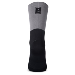 Socks Jëuf Train Logo - Grey Black