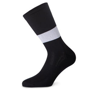 Jëuf Train Band Socks - Black White