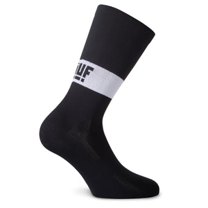 Jëuf Train Band Socks - Black White