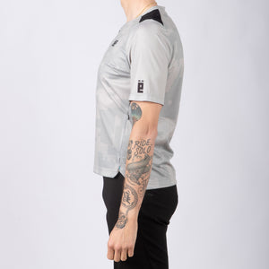 Maglia Jëuf Pro Gravel con zip - Grigio